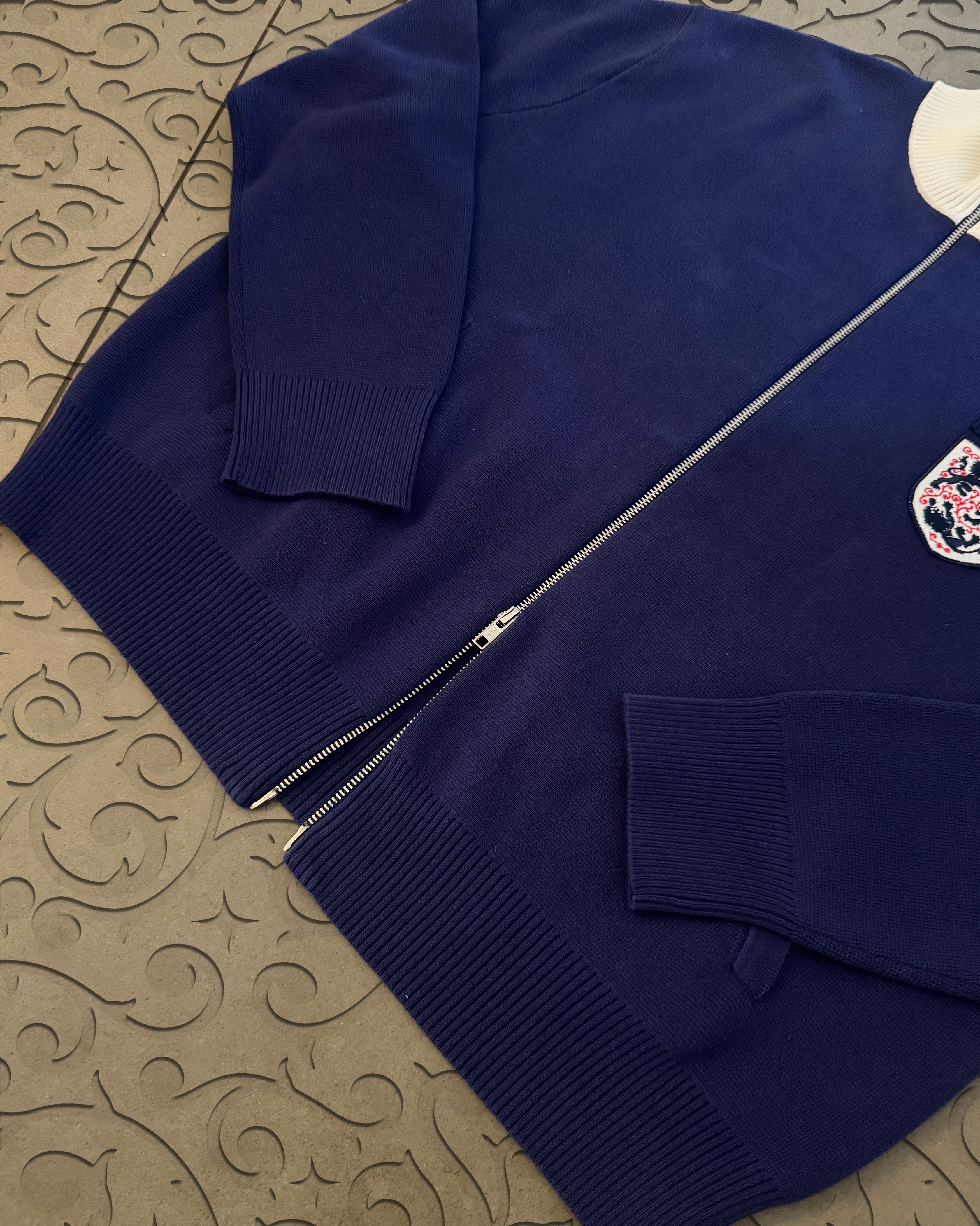 'HUNTING STARS' KNITTED TRACK JACKET