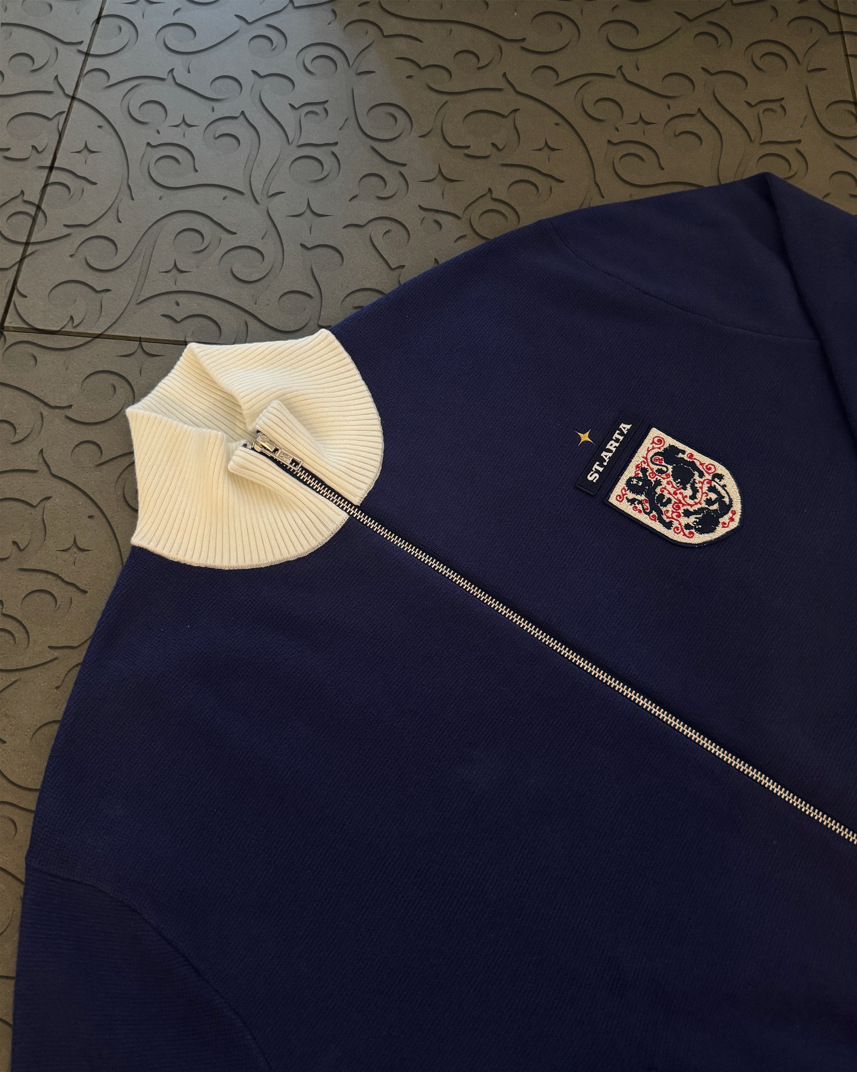 'HUNTING STARS' KNITTED TRACK JACKET